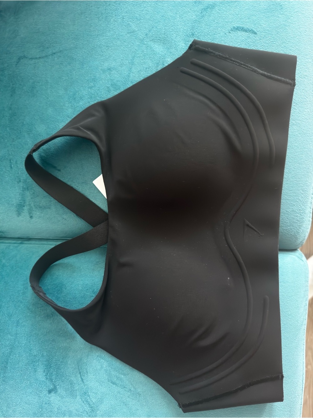 Gymshark Black Seamless One-Piece Swim Top